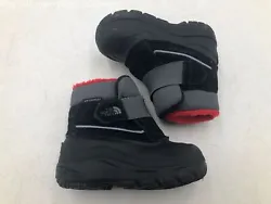 Item: A Pair of Babies Black, Gray, And Red The North Face. Type & Color: Cold Weather / Snow Boots, Black, Gray, And...