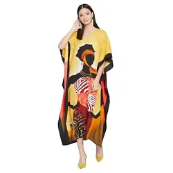 This comfortable caftan dress is one of the royal outfits of Africa. Combination of shades of Various Colors is the new...