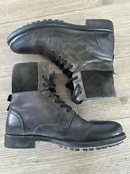 Aldo Men’s Leather Boots size 10.5. Excellent condition, only worn a few times.