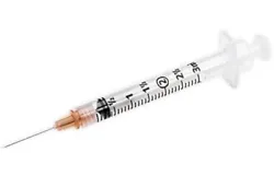 Nanosharps 3ML Luer lock With 25ga 5/8 Needles For Injections. Was purchased on Amazon in the beginning of this year to...