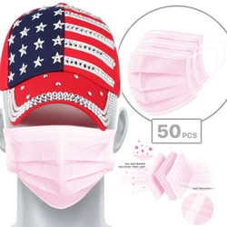 3 layer of high-quality non-woven fabric face mask increases filtration and air circulation for wearers. Multi occasion...