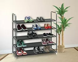 1 x Shoe Rack. Featuring a compact body, it will not occupy too much room. (22.8 x 11 x 19)