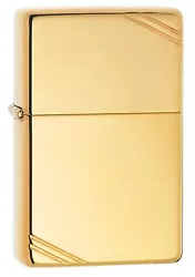 First produced in 1933, early Zippo lighters were rectangular in shape, and a. soldered to the outside of the lighter...
