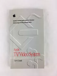 Apple TV/Vidéo System, guide de lutilisateur - Référence Z030-5906-A (multi-langues). Bonnes enchères.