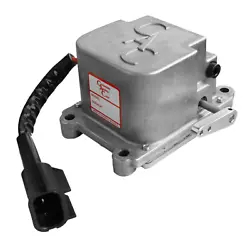 Low-cost universal actuator. Designed for small gaseous engines. Small size.