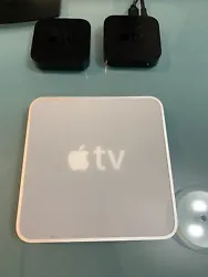 2 Apple TV A1378 2nd Generation 8GB Media Streamer And A1218 1st Gen. Condition is Used, working good, no canles or...
