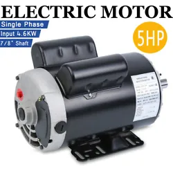 They are all fall under the umbrella of whats known as 3600RPM motors. L.A, 5HP 1 Phase 3450 RPM 7/8