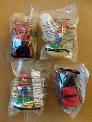 Wendys Mario Nintendo Wii kids meal Toy Lot. Condition is 