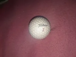 Vintage golf ball (tote 16)