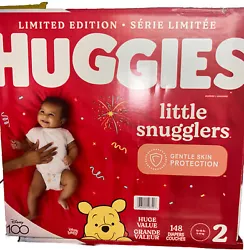 Brand new Huggies Little Snugglers 148 ct stage 2.Free shipping with in the states Guaranteed one day handling...