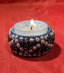 Designed to hold small tea lights, it is perfect for creating a cozy atmosphere in your living room, bedroom or...