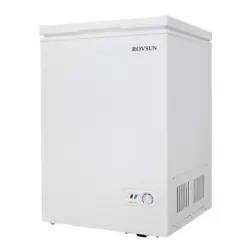 The ROVSUN chest freezer supports a wide range of temperatures from an icy cold 7 to a positively Arctic -8, so the...