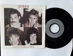 Queen – I Want To Break Free. disque et pochette en très bon état - VG+/VG+. Les disques ont quelques rayures qui...