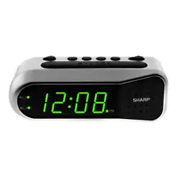 This clock is electric operated; the battery backup does not power the clock. During battery backup the clock s display...