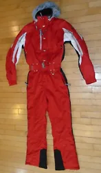 Marker Ski Suit - Womens Size 4 - RED - One Piece - Snowboard Snowmobile