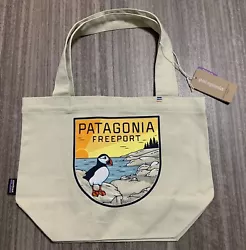Patagonia Freeport Maine mini tote! Item measurements:Width: 13”Height: 10”This limited release item is exclusive...