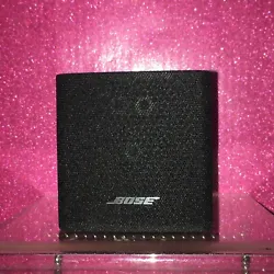 Single Bose Cube Speakers Lifestyle Acoustimass Surround Sound Black. Condition is Used. Shipped with USPS Priority...