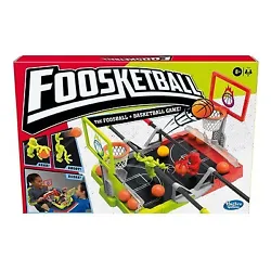 •GRAB, SHOOT, SCORE: The Foosketball tabletop action game is an exciting combination of foosball and basketball....