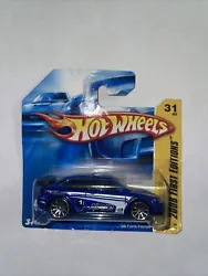 Hot Wheels First Editions 2008 On Short Card 08 FORD FOCUS Blue 31/172.
