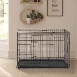 EASY TO SETUP - This dog crate is a must have for any dog lovers. Created for both comfort and house training, the...