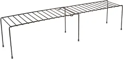 Honey-Can-Do KCH-04370 Coated Steel Wire Shelf, Adjustable, 5.9L x 14.8-26W x 6H. Perfect for organizing kitchen,...