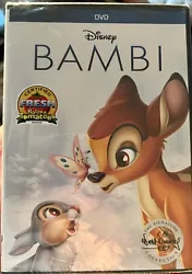 This is a brand new, unopened DVD of the classic Walt Disney movie Bambi from the Signature Collection. The DVD has...