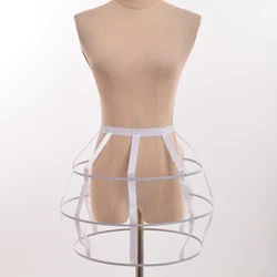 Renaissance Bum Roll Pannier Elizabethan Victorian Cosplay Bustle Crinoline. 5 Hoop Cage Ball Gown Crinoline Wedding...