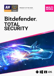 Bitdefender Total Security for 2 years on 5 Devices. Bitdefender Total Security is the complete next-gen solution to...