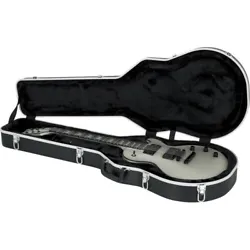 Deluxe Molded Case for Single-Cutaway Electrics such as Gibson Les Paul. Body Length 18 