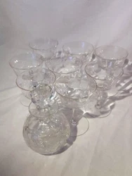 2 of the glasses have a small chip in them. See pictures. Hardly noticeable. With 3D clear protective cases (FIGPINS)...
