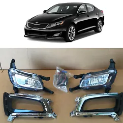 Fitment: 2014 2015 Kia Optima. For models with fog lamps. For models without LED fog lamps 100% Brand New Fast and Free...