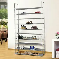 This 100cm Ultra Large Capacity 10 Layers Non-woven Fabrics & Steel Shoe Rack is your best bet! This creative and...
