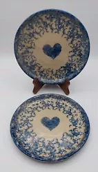 These two beautiful plates are in excellent condition, used as display pieces only. They are each about 6.5