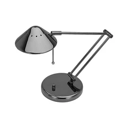 V-Light Halogen Desk Lamp, 15, Brushed Nickel VSD102BC - Sold as 1 Each. • Uses 50W halogen bulb (included). •...