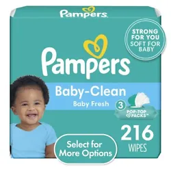 Keep your baby clean and comfortable with Pampers Wipes Complete Clean. These wipes are perfect for all your diapering...