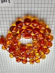 Natural Baltic Amber Necklace Vintage USSR . See carefully photos. Weight and size on the photos. Please ask your...
