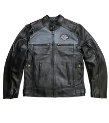 Superior quality you would always expect with Harley-Davidson. This jacket is made exactly as High-Class cowhide...