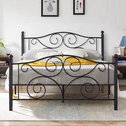 The whole bed will bring elegance and retro style to the room. Especially with a sense of design. Storage boxes,...