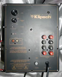 Klipsch KSW12 subwoofer plate amplifier unit tested and working see pics for dimensions will be well packed and insured