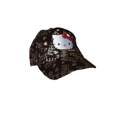Casquette Hello KittySérigraphiée et brodée100% cotonRéglable par scratchTaille Disponible 52 et 54 cm.
