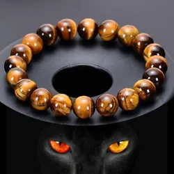 Bead material : Tiger Eye. Style 3 : Tiger Eye Bracelet. Style 4 : Yellow Tiger Eye Bracelet. Style 1 : Natural stone...