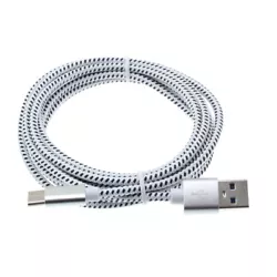 USB hot sync and Charging Cable (2 in 1). High Quality Premium tangle free braided cable design supports fast charging....