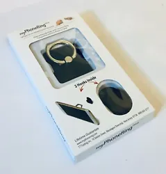 My Phone Ring White Cell Phone Ring and 2 Hooks - New - Great Stocking Stuffers!.