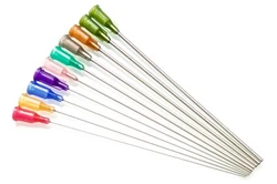 10 each of high quality Dispense All dispensing needles. And have a Luer Lock hub to ensure a good fit to a Luer Lock...