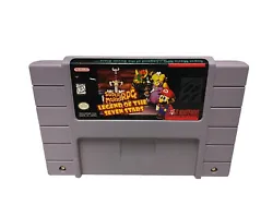 Super Mario RPG Legend Of The Seven Stars (SNES, 1996) - Tested