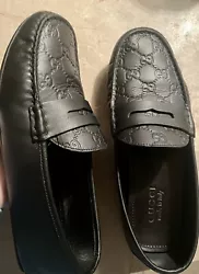 Gucci Driving Signature Men shoes size GG 7.5 / 8 US.