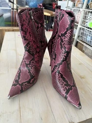 Winnie Harlow Boots. New w/o box … worn to try on…. Super sexy boot … pink is a rare color for these ….Shop...