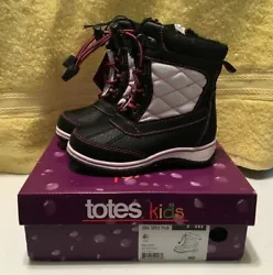 Thermolite - to keep your feet warm. TOTES KIDS GIRLS SNOW BOOTS STYLE - 