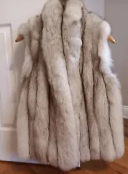 The Perfect Length and Classic Neckline. It Casual, This Fox Fur Vest is Sure to Turn Heads. Soft, Luxurious, Silky and...