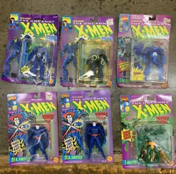 Toy Biz Marvel Uncanny X-Men Action Figure Lot Of Four Evil Mutants New. Condition is 